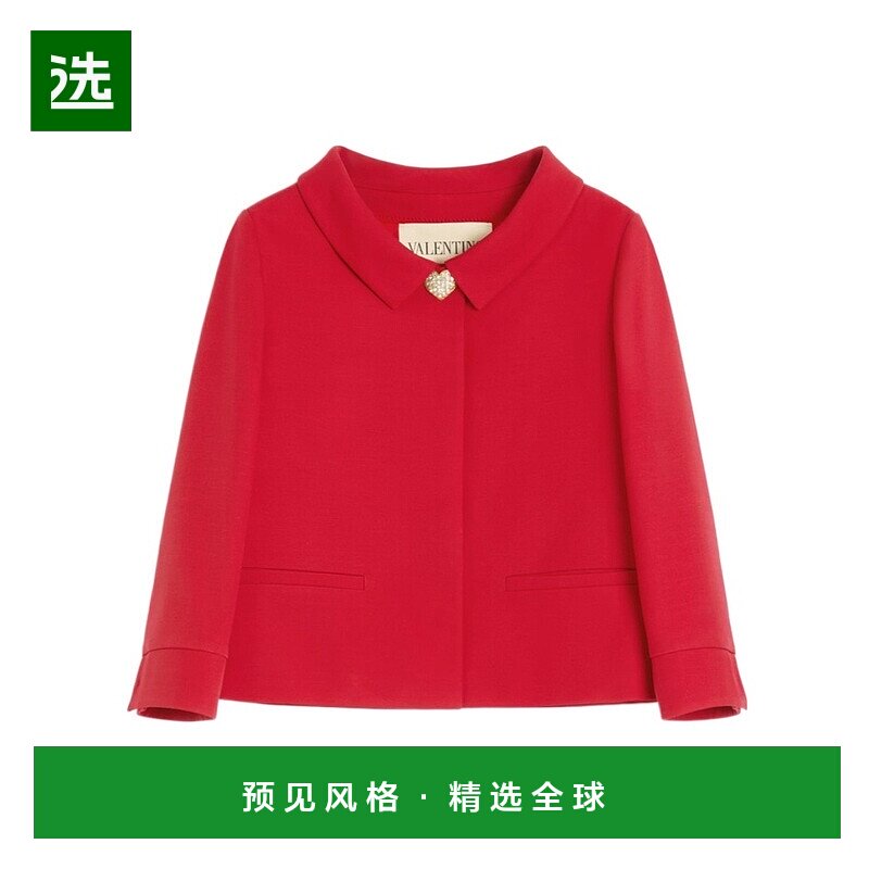 香港直邮Valentino 长袖羊毛夹克 BCE3Y01CF