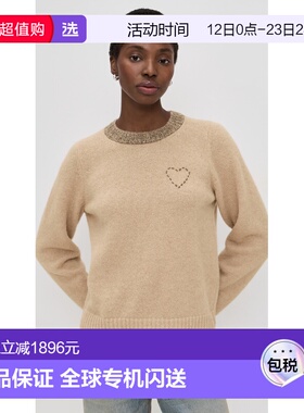1h可退 香港直邮Xirena 女士 Valentin 羊驼毛毛衣 beige米色 舒
