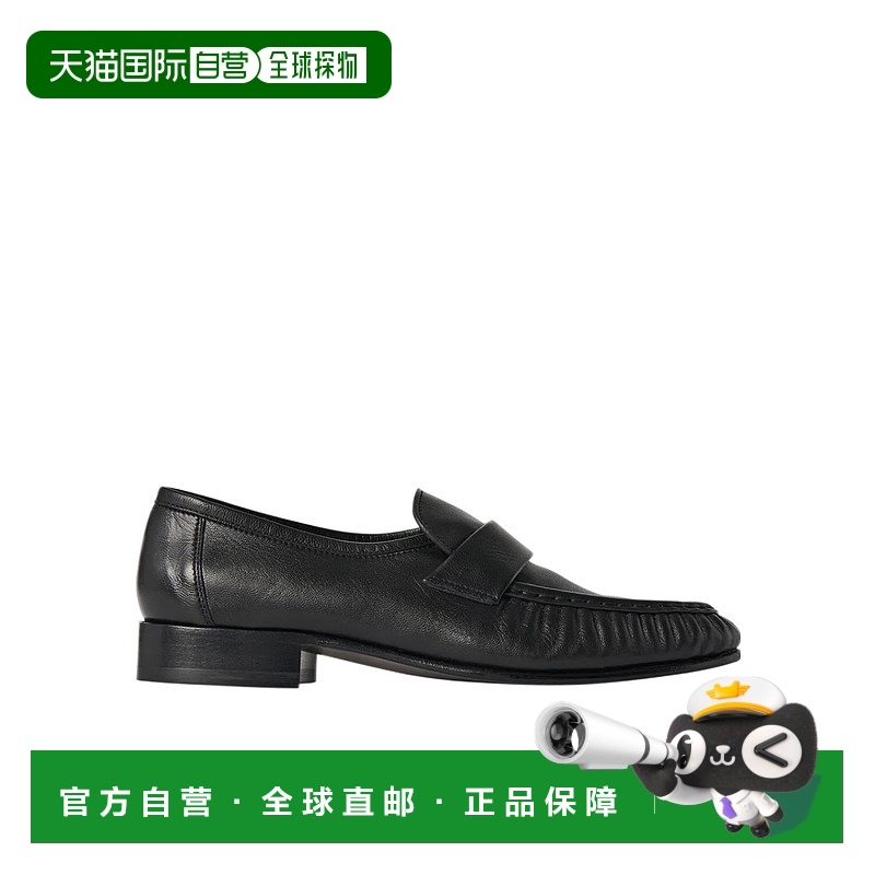 香港直邮The Row 褶饰细节乐福鞋 F1280SN60圆头
