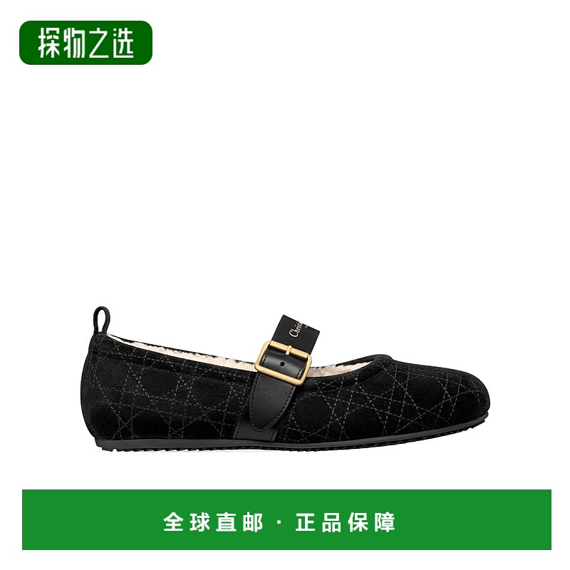 香港直邮Dior 圆头芭蕾舞鞋 KCF040CSX女鞋