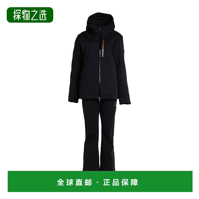 香港直邮Ea7 女士 Wear 雪白色运动装 black黑色 舒适时尚