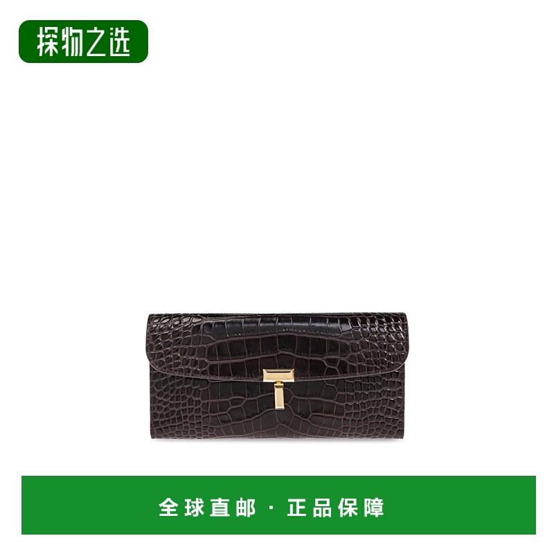 香港直邮Toteme 翻盖钱包 251WAM0041LE0076