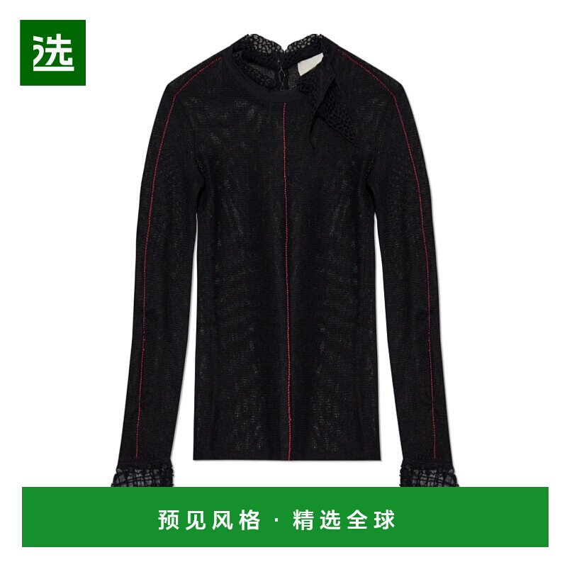 香港直邮Isabel Marant 长袖上衣 HT0729FAC4N04I蕾丝