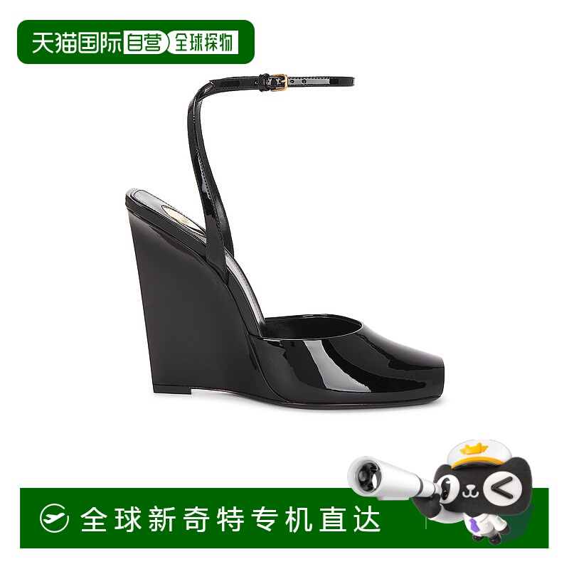 1h可退 香港直邮Saint Laurent 圣罗兰 女士 LA SCANDALE高跟凉鞋