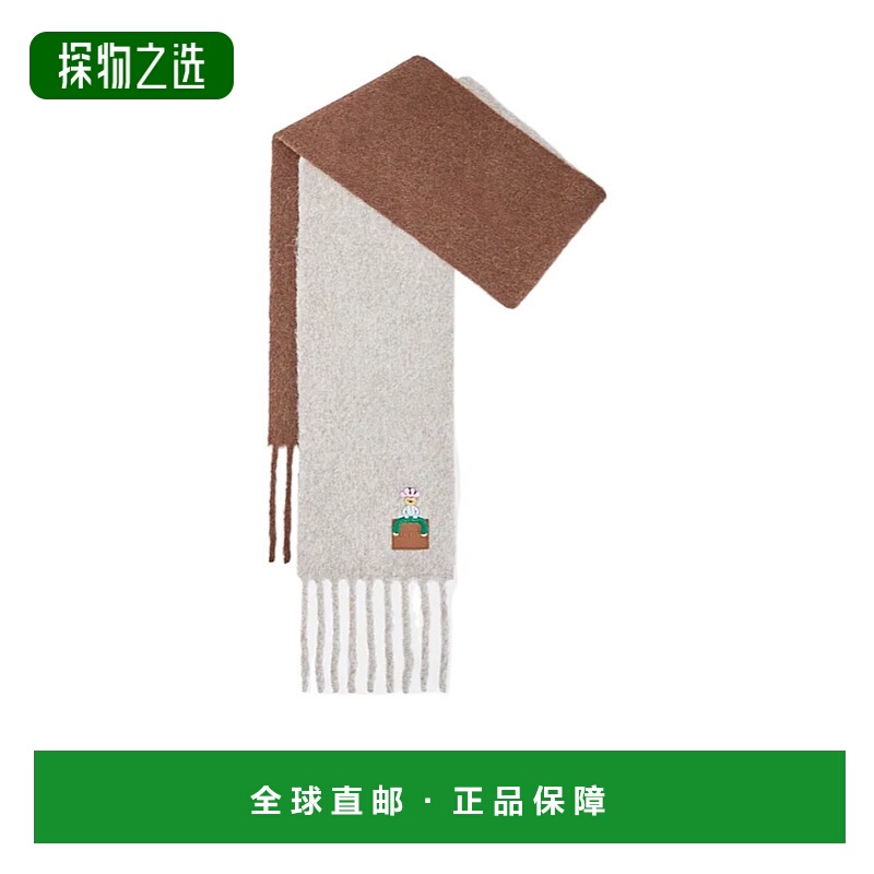 香港直邮Loewe 羊驼毛和羊毛混纺围巾 FSA7SS1W01