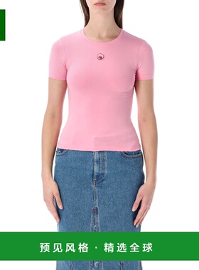 1h可退 香港直邮MARINE SERRE 女士T恤 WTT012ACJER0115PK30 SS20