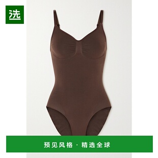 香港直邮SKIMS 无缝深褐色连体衣 女士 Brief BDBR Sculpt 1h可退