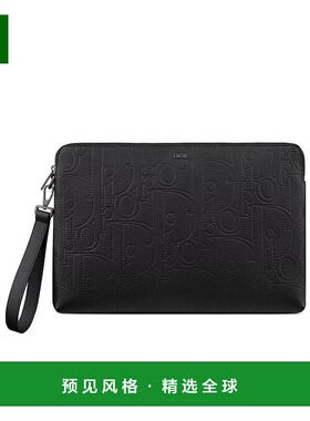 香港直邮Dior A4 拉链包 2ESCA421LLG迪奥手拿包