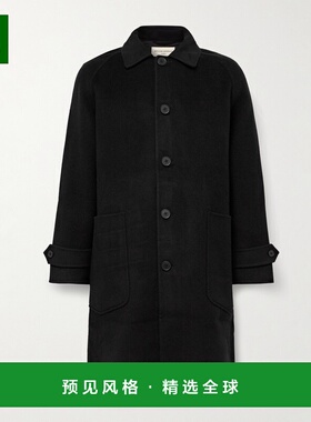 1h可退 香港直邮officine generale 男士 Bryce 羊毛毡大衣 W25MC