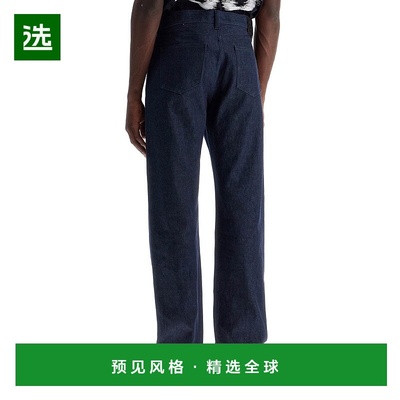 欧洲直邮OFF-WHITE 男士牛仔裤OMYA138F24DEN0024625直筒裤