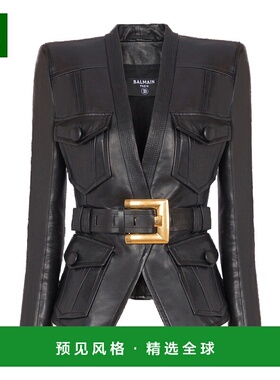香港直邮Balmain 长袖休闲夹克 FF1SI630LD63