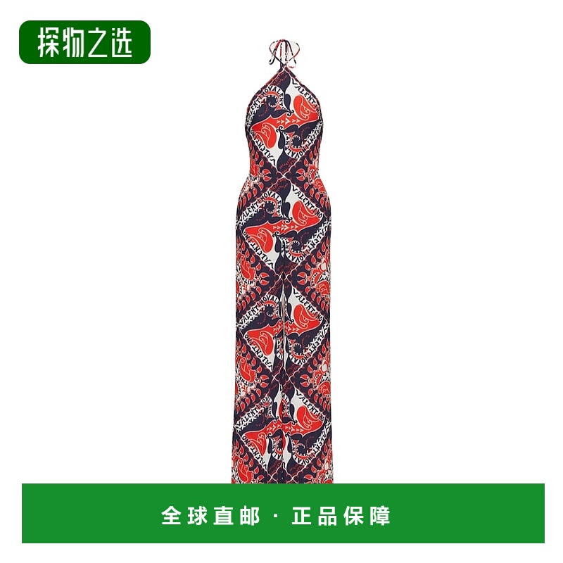 【99新未使用】香港直邮Valentino 头巾印花连体裤 1B3VE1Y07AP