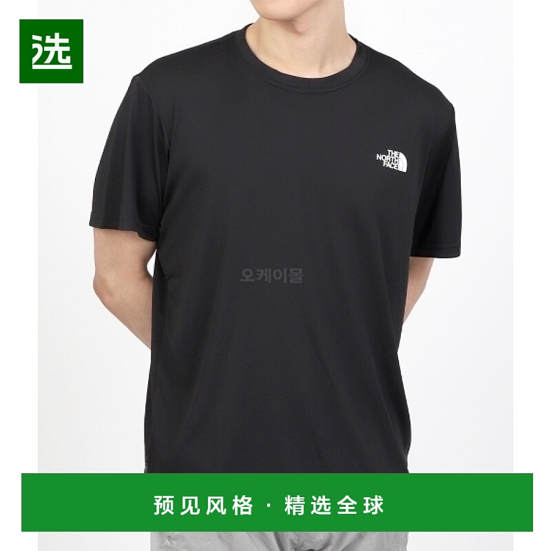 韩国直邮The North Face M REAXION 红盒短袖T恤 男士运动T恤 NF0