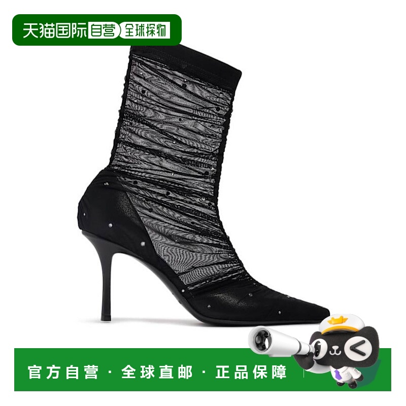 香港直邮Jimmy Choo 方头短筒靴 81I-D0Z036