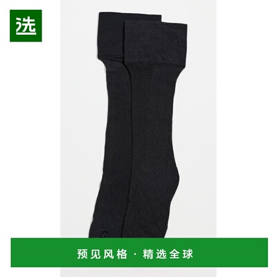 香港直邮Falke 女士 Shelina 12 Den 及膝袜子 black黑色 舒适时