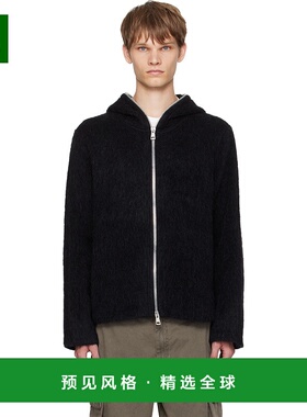 1h可退 香港直邮Our Legacy 男士 黑色 Full Zip 连帽衫 M4243FBH