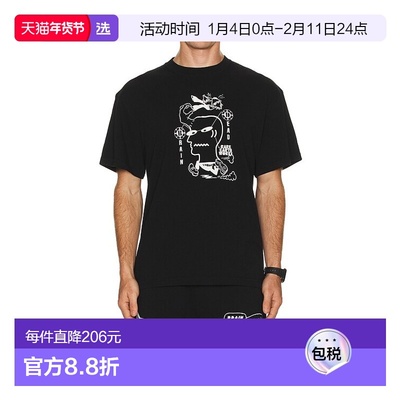 1h可退 香港直邮Brain Dead 男士 Earth Works T恤 BDF25T0000465