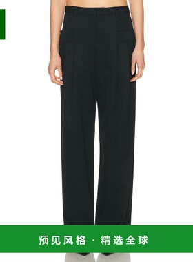 1h可退 香港直邮R13 女士 褶裥口袋裤子 R13WR497R629A black黑色