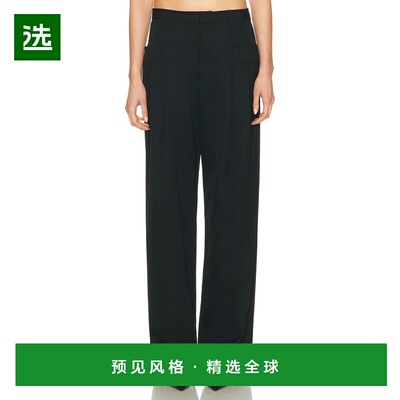 1h可退 香港直邮R13 女士 褶裥口袋裤子 R13WR497R629A black黑色