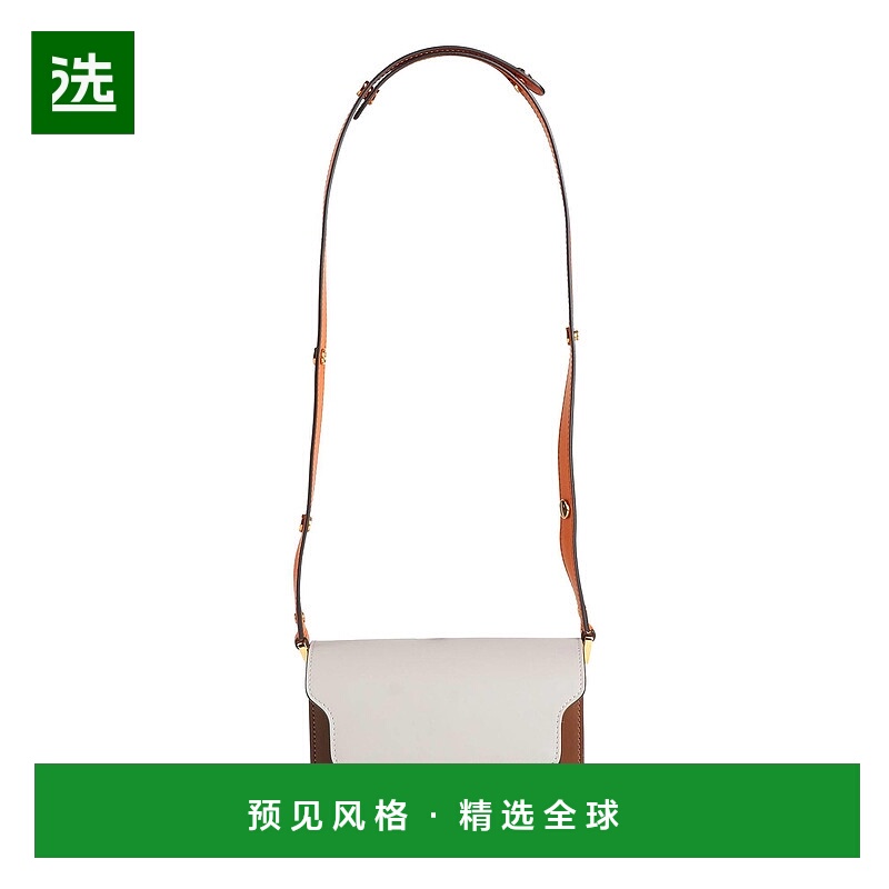 1h可退 香港直邮Marni 玛尼 女士 肩包 brown棕色 舒适时尚斜挎包