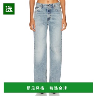 1h可退 香港直邮Haikure 女士 Korea 直筒裤 HEW03185DF106牛仔裤