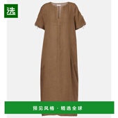 长衫 1h可退 brown棕色 Maeve 亚麻土耳其式 香港直邮Velvet 女士