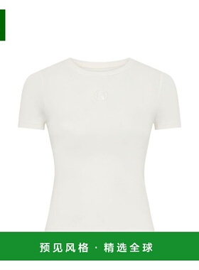香港直邮MARINE SERRE 女士T恤 WTT012ACJER0115WH10 SS2026