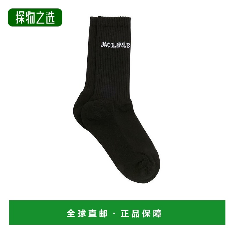香港直邮Jacquemus logo罗纹袜子 213AC00350