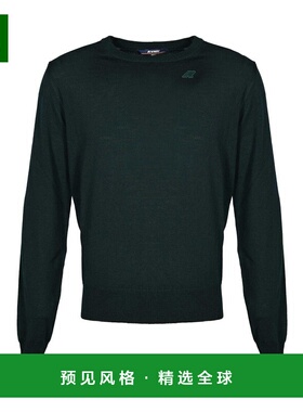 香港直邮K-WAY 男士户外T恤 K2142EW614 AW2025 绿色 Sebastien M