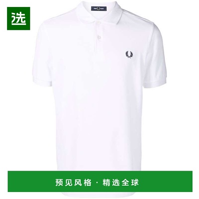 香港直邮FRED PERRY 男士POLO衫 M6000100 CO 白色