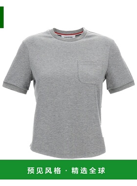 香港直邮THOM BROWNE 女士T恤 FJS223AJ0055055 SS2026 灰色