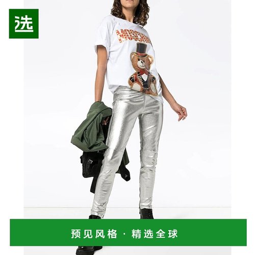 香港直邮Moschino 泰迪熊logo图案T恤 V07025403001