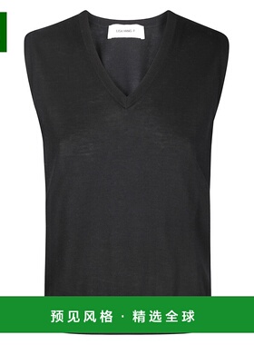 1h可退 香港直邮LISA YANG 女士 Lauri 上衣 2025379 black黑色