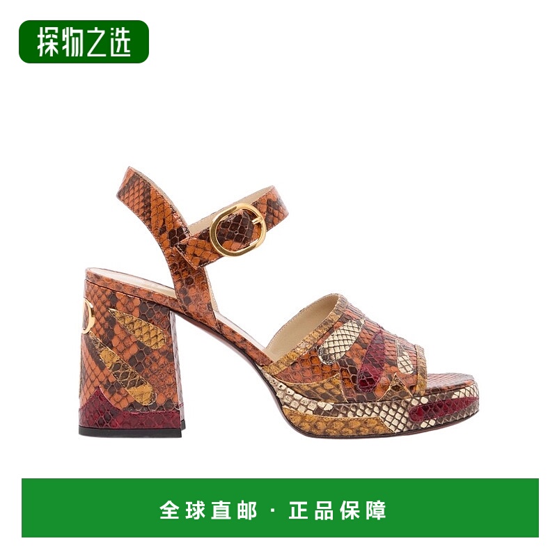 香港直邮Valentino Vlogo高跟凉鞋 WS0MI5ILQ华伦天奴