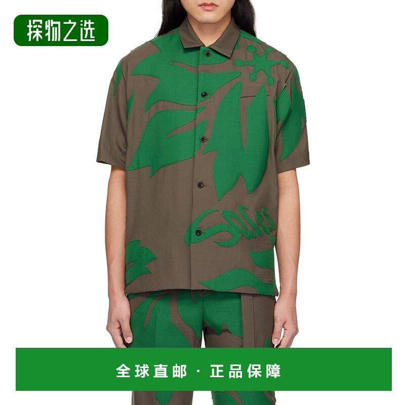 香港直邮Sacai Floral 纽扣衬衫 2403279M