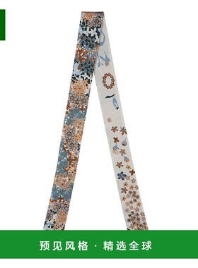 欧洲直邮LONGCHAMP(珑骧)24新品 花卉项链 细丝带精致礼物配饰