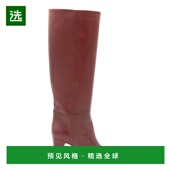 香港直邮Paris Texas 1h可退 女士 LAVINIA 红色皮质靴子 PX16
