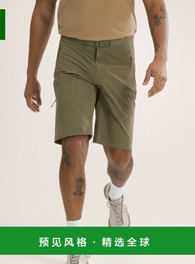1h可退 欧洲直邮ARC TERYX/始祖鸟 GAMMA SL 9男士绿色尼龙短裤新