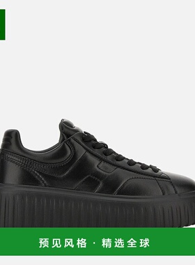 欧洲直邮Hogan H-Stripes黑色运动鞋女款