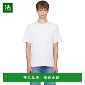 香港直邮AURALEE 恤 男士 Luster 1h可退 白色 Plaiting A00P02