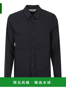 香港直邮ASPESI 男士衬衫 CE84P07601098 AW2025 黑色 Shirt