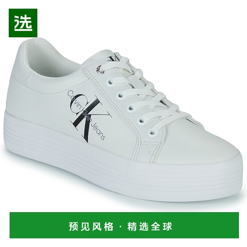 欧洲直邮Calvin Klein Jeans 女士 低帮板鞋 VULC FLATFORM LACEU