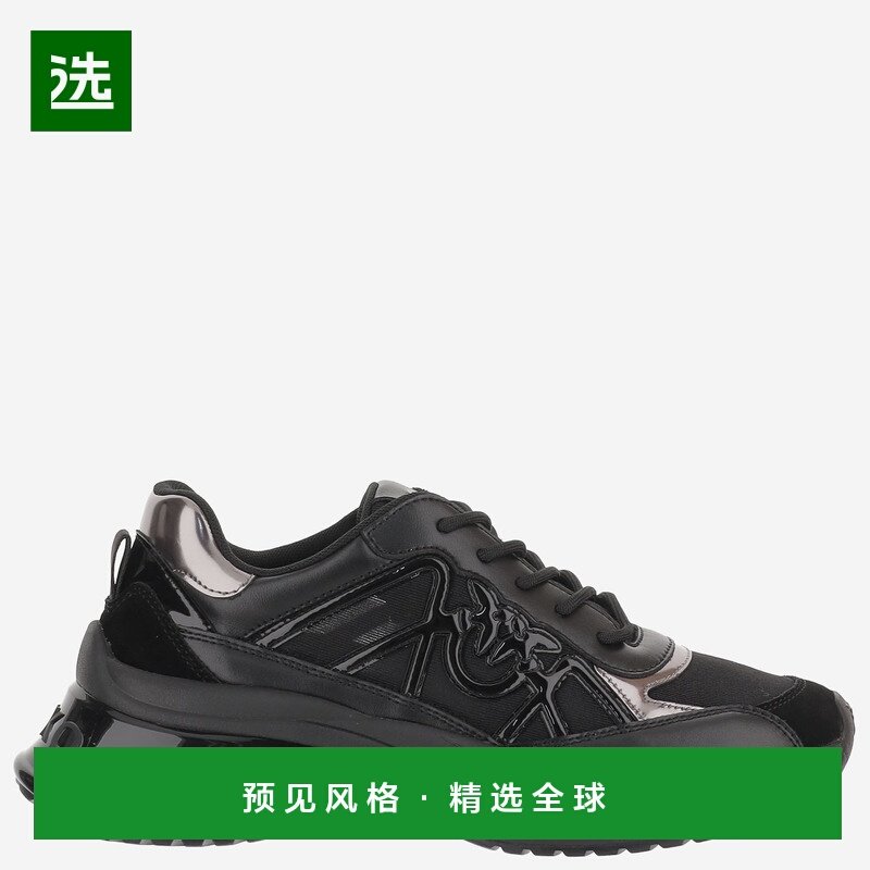 香港直邮PINKO 女士运动鞋 SS0135P142Z99 SS2026 黑色 Sneakers,运动鞋new,运动休闲鞋,淘宝优惠券,粉丝福利购,淘宝优惠卷