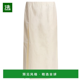 香港直邮LOULOU 女士半身裙 CARMENIVORY AW2025 米白色 Skirts