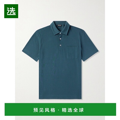 1h可退 香港直邮Zegna 杰尼亚 男士 短袖Polo衫 UF392A9F752