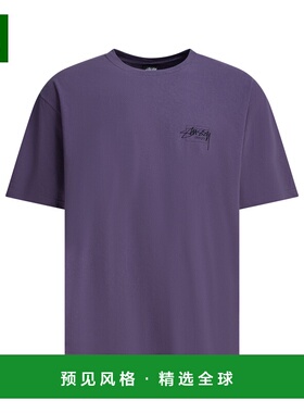 香港直邮STUSSY 男士T恤 1905079GRPE AW2025 紫色 T-shirts