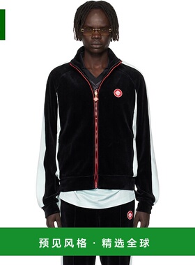 1h可退 香港直邮Casablanca 男士 黑色运动夹克 MPF25JTP39501