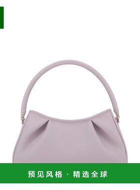 1h可退 香港直邮elleme 女士 Dimple Moon 淡紫色皮革肩包 DIMPLE