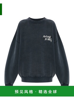 香港直邮Anine Bing 女士卫衣 A0812055WBL10WASHEDBLACK