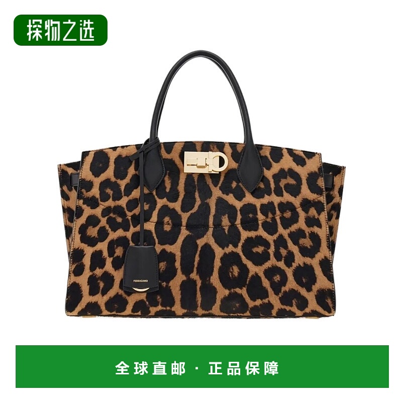 香港直邮Salvatore Ferragamo Studio 托特包 21A110手提包单肩包